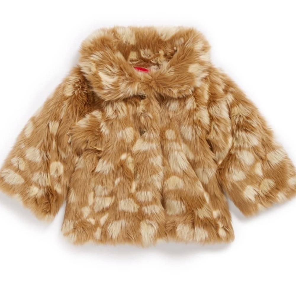 Ruby & Bloom ‘Mia’ Faux Fur Coat.
